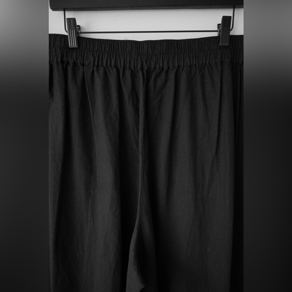 Madewell Plus Linen Blend Crop Pants New With Tags - Picture 7 of 9